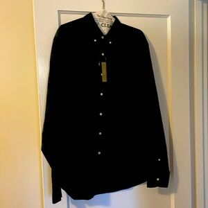 Large Holiday Plaid Cotton button down. Never been worn.